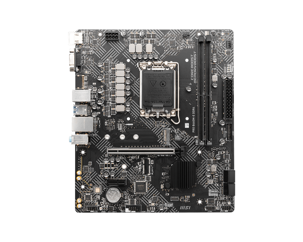 MSI PRO B660M-A WIFI DDR4 carte mère Intel B660 LGA 1700 micro ATX