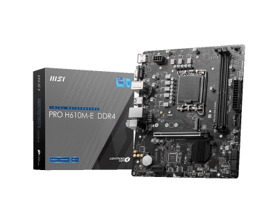 Carte mère ASRock H610M-HDV/M.2 + Intel Core i5-12400F