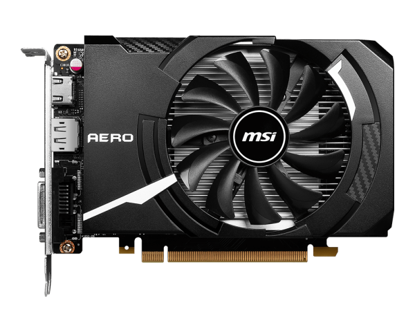 MSI グラフィックスボード GeForce GTX 1630 AERO ITX 4G OC/A VD8608-