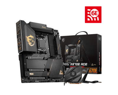 新品未開封 MSI MEG X670E ACE MSI MEG X670E ACE, E-ATX, AMD Ryzen 7000 Series, AM5, 22+2+1