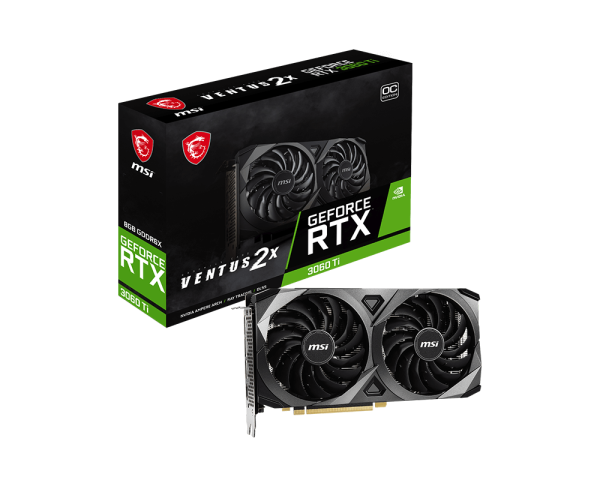GeForce RTX™ 3060 Ti VENTUS 2X 8GD6X OC