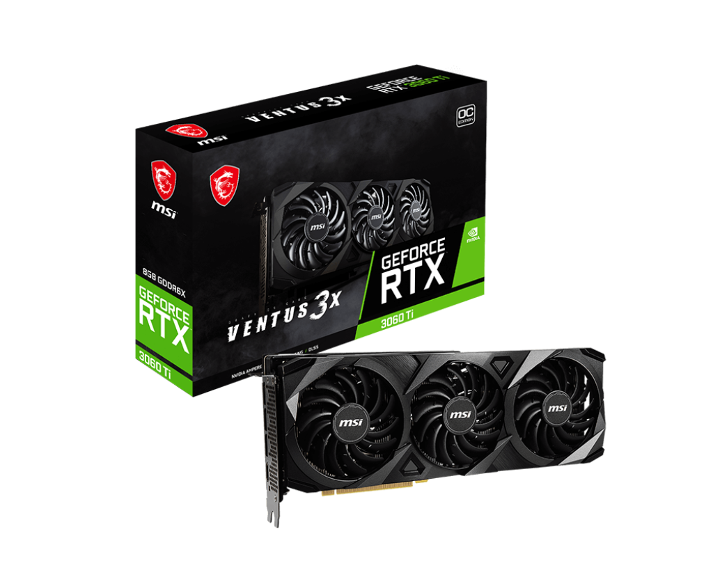 GeForce RTX™ 3060 Ti VENTUS 3X 8GD6X OC