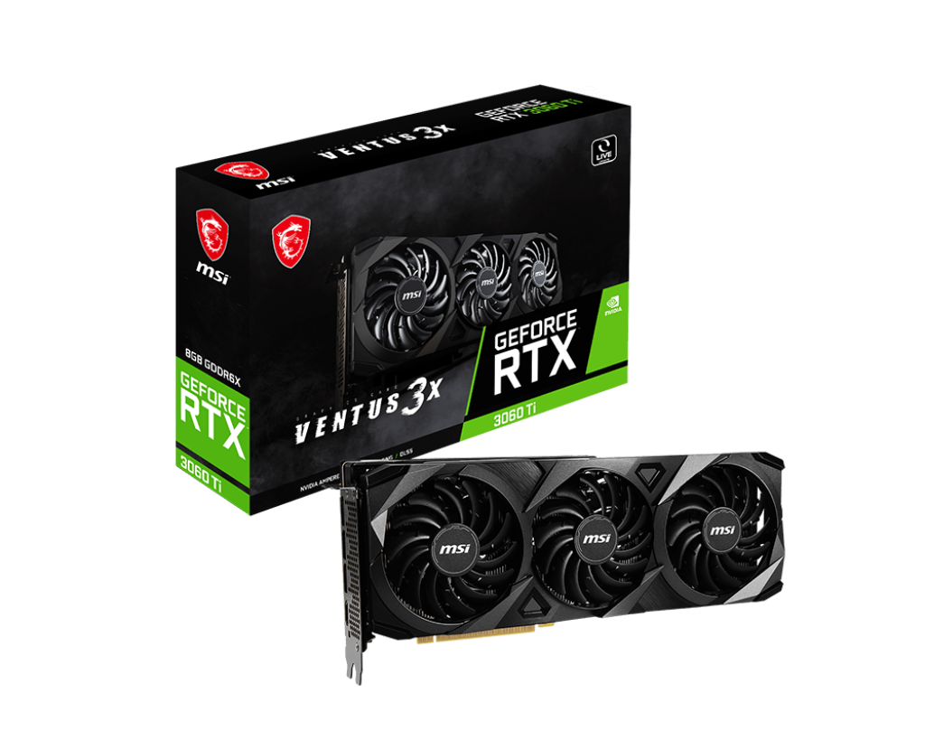 GeForce RTX™ 3060 Ti VENTUS 3X 8GD6X