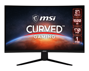 MSI G273CQ 27 Inch WQHD Curved Gaming Monitor - 1500R 2560 x 144