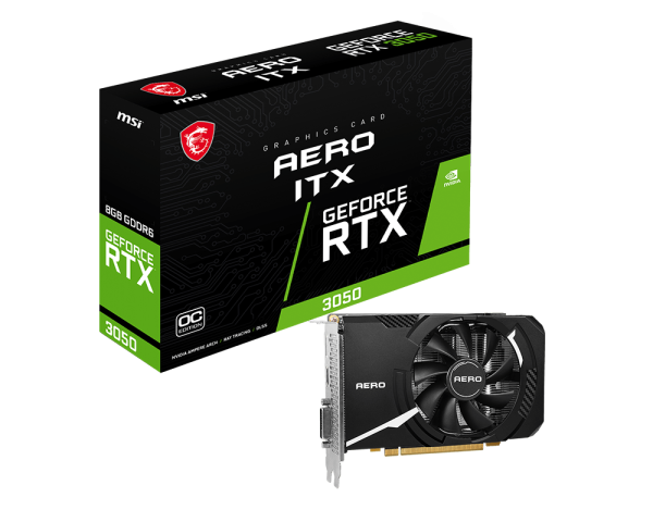GeForce RTX™ 3050 AERO ITX 8G OCV1 | Graphics Card | MSI Global