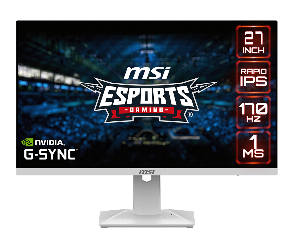 MSI G274QRFW - All About Gaming | Esports Gaming Monitor | MSI