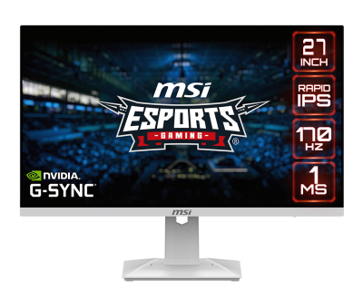 MSI G274QRFW - All About Gaming, Esports Gaming Monitor