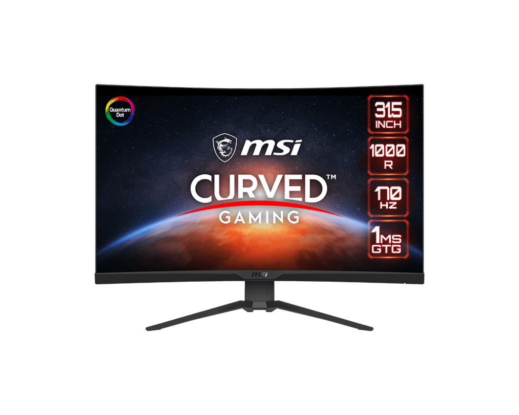 MSI MAG 325CQRXF 32 1440p 240Hz 16:9 Widescreen Gaming LCD Curved Mon