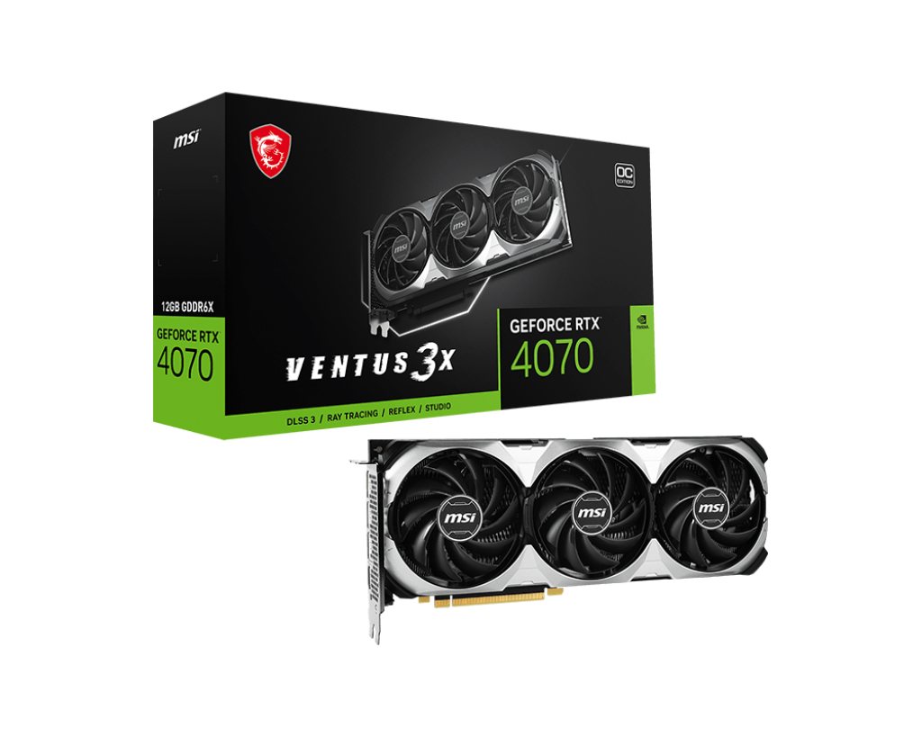 GeForce RTX™ 4070 VENTUS 3X 12G OC