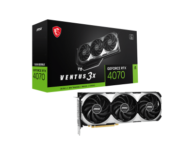 MSI GeForce RTX™ 4070 VENTUS 3X 12G