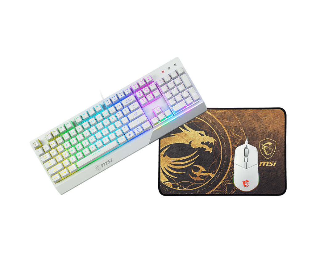 MSI VIGOR GK30 WHITE BUNDLE - НАЧНИ СВОЮ ИГРУ | ПЕРИФЕРИЙНЫЕ УСТРОЙСТВА MSI