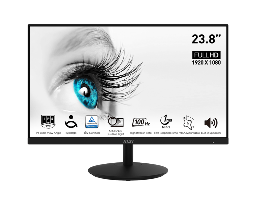 PRO MP242A | Professional Business Monitor 23.8 inch | MSI