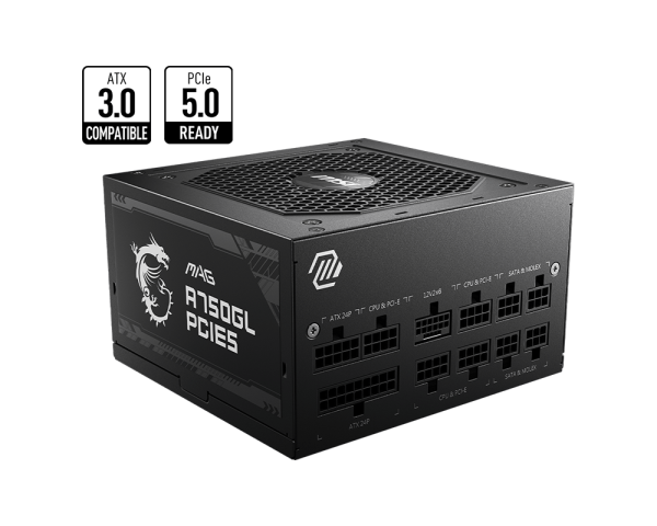 MAG A750GL PCIE5 | Power Supply | Overflow With Power