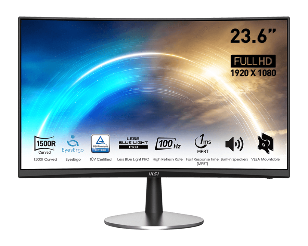 PRO MP2422C | Curved Business Monitor 23.6 inch | Curved for Comfort ...