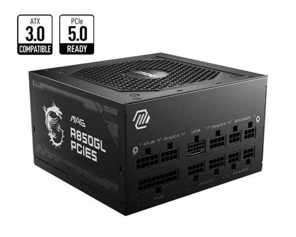 MAG A850GL PCIE5 | Power Supply | Overflow With Power