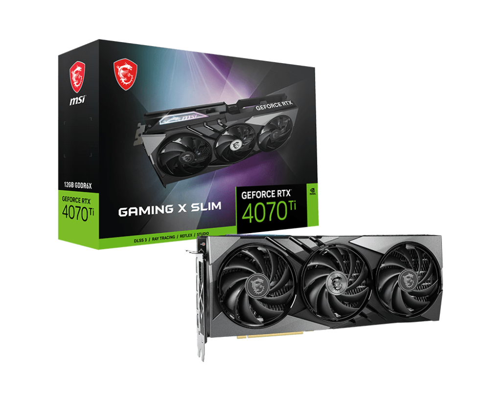 MSI GeForce RTX 4070 Ti GAMING X SLIM 12G