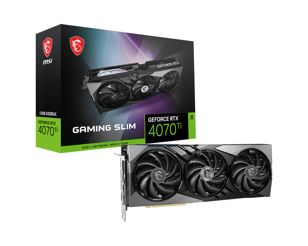 MSI GeForce RTX 4070 Ti GAMING SLIM 12G