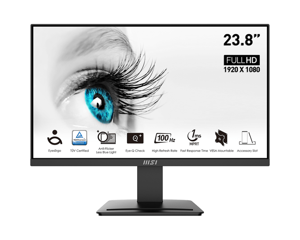 PRO MP2412 | 100Hz Professional Business Monitor 23.8 inch | MSI