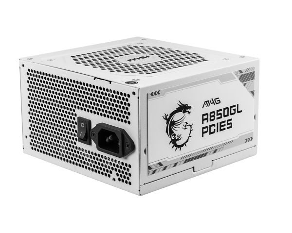 MAG A850GL PCIE5 WHITE | Power Supply | Overflow With Power