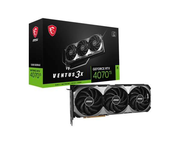 GeForce RTX™ 4070 Ti VENTUS 3X E1 12G