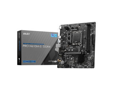 PRO H610M-S DDR4 Motherboard M-ATX - Intel 14th & 13th & 12th Gen 