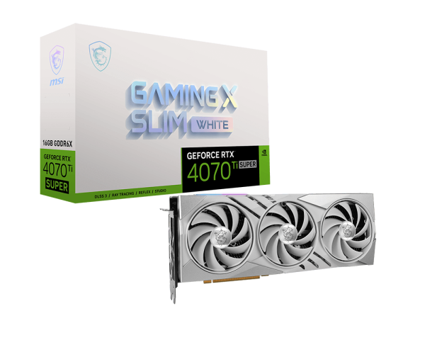 MSI GeForce RTX™ 4070 Ti SUPER 16G GAMING SLIM