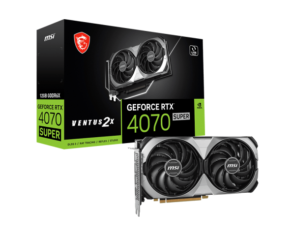 GeForce RTX™ 4070 SUPER 12G VENTUS 2X