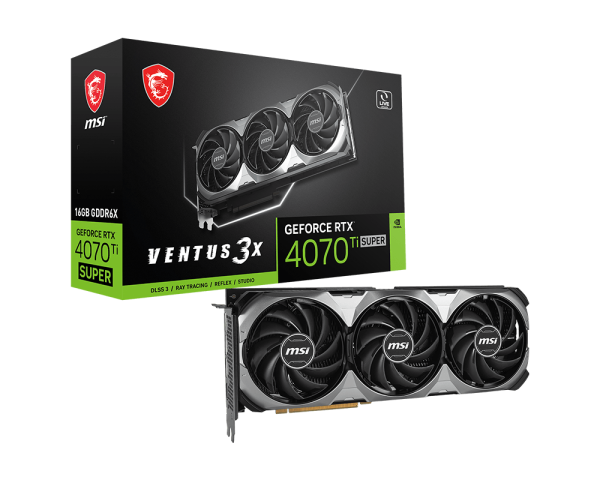 GeForce RTX™ 4070 Ti SUPER 16G VENTUS 3X