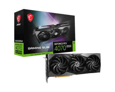 MSI GeForce RTX™ 4070 SUPER 12G GAMING SLIM