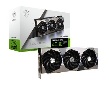 MSI GeForce RTX™ 4080 SUPER 16G SUPRIM