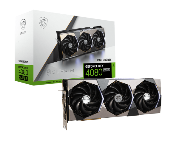 MSI GeForce RTX™ 4080 SUPER 16G SUPRIM