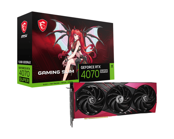 GeForce RTX™ 4070 SUPER 12G GAMING SLIM MLG