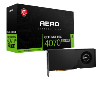 MSI GeForce RTX 4070 Ti SUPER 16G AERO
