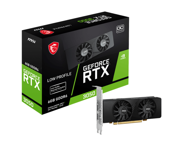 MSI GeForce RTX 3050 LP 6G OC