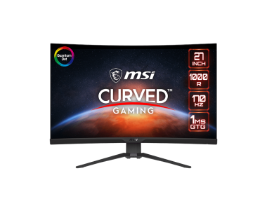 MSI MAG 275CQRF-QD 27 Inch WQHD Curved Gaming Monitor - 1000R