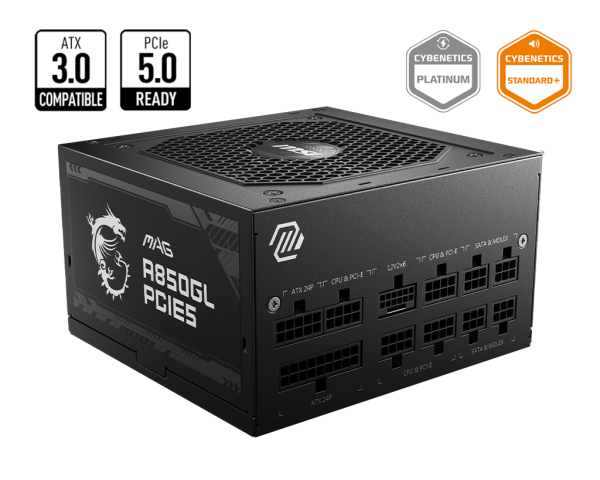 MAG A850GL PCIE5 | Power Supply | Overflow With Power