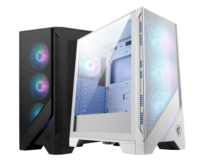 PCケース　組み立てたのみ　MAG FORGE 320R AIRFLOW 黒 MSI MAG FORGE 320R AIRFLOW (パソコン工房限定モデル