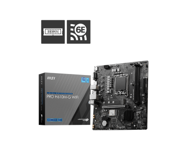 msi PRO H610M-S WIFI DDR4★I/Oパネル+無線LAN付き msi PRO H610M-S WIFI DDR4☆I/Oパネル+無線LAN付き PRO H610M-