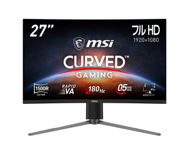 モニター　湾曲　msi MAG 27C6PF 2024年製 MSI MAG 27C6PF