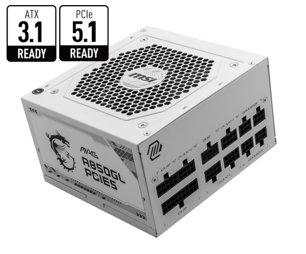 MAG A850GL PCIE5 WHITE