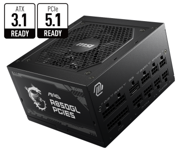 動作未確認　MSI MAG A850GL PCIE5 MAG A850GL PCIE5 | Power Supply | Overflow With Power