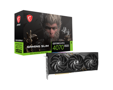 MSI GeForce RTX™ 4070 SUPER 12G GAMING SLIM WUKONG EDITION