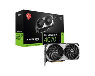 MSI GeForce RTX 4070 VENTUS 2X E1 12G OC