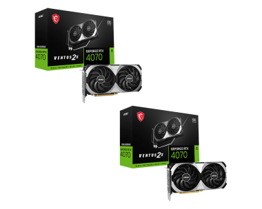 良品　MSI GeForce RTX 4070 SUPER VENTUS 2X MSI GeForce RTX™ 4070 SUPER 12G VENTUS 2X OC