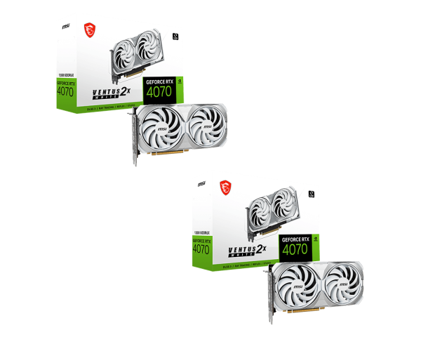 GeForce RTX™ 4070 VENTUS 2X WHITE 12G