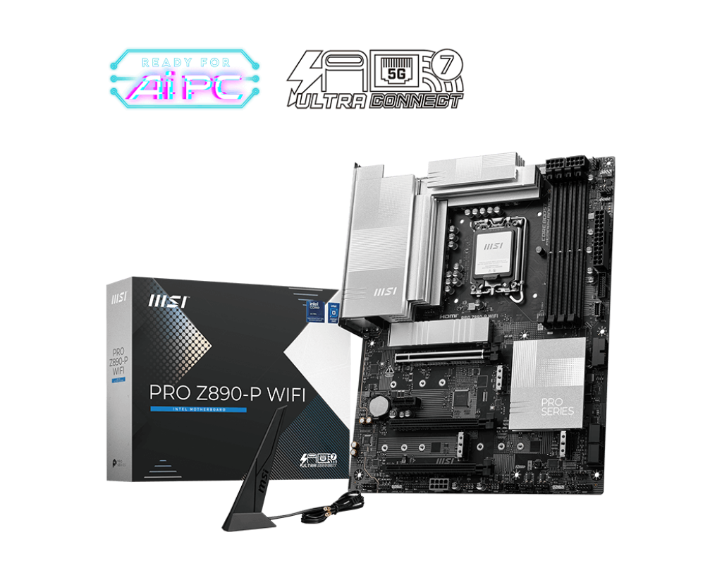 PRO Z890 P WIFI PRO Series Motherboards Best Motherboard For AI PC MSI