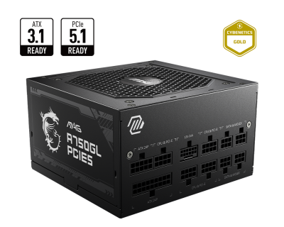 Amazon | MSI 750W自作PC電源ユニット MAG A750GL PCIE5 (80PLUS
