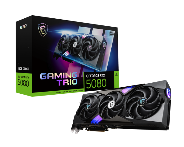 GeForce RTX™ 5080 16G GAMING TRIO OC