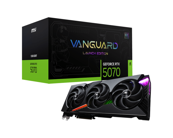 GeForce RTX™ 5070 12G VANGUARD SOC LAUNCH EDITION