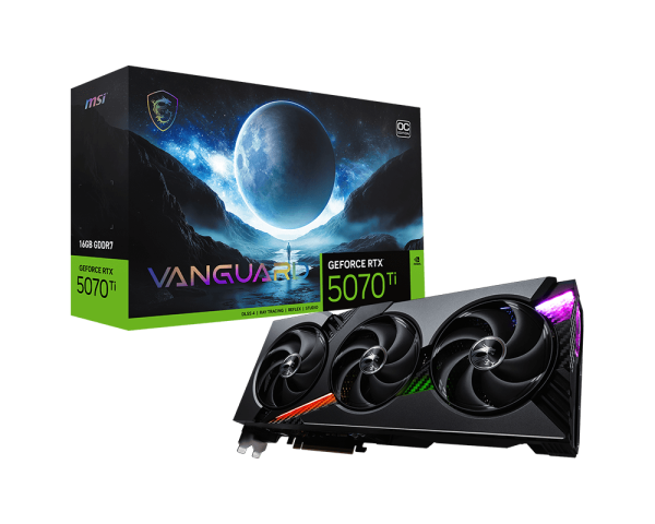 GeForce RTX™ 5070 Ti 16G VANGUARD OC